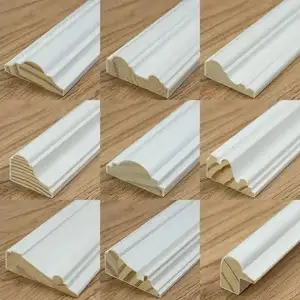 Factory Directly Supply High Quality Primed Wood Moulding Door Casing Window Casing