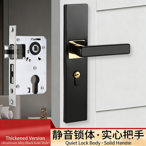 Set di Serrature per Porte Moderne e Durevoli con Maniglia Solida e Design Elegante per Porte Interne, Facile Installazione - Product Image 2