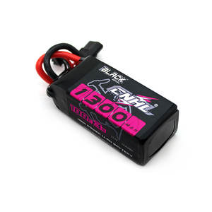 Cnhl schwarz serie 1300mah 11.1v 3s 100c lipo batterie mit xt60 stecker - Product Image 5