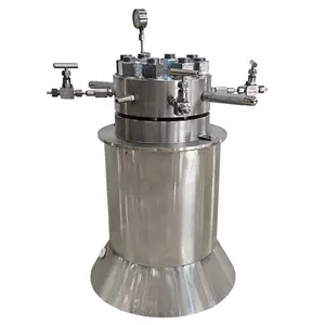 ASME CE EAC EPR S316 1L High Pressure High Temperature Electric Heating Lab Reactor With Explosion Proof