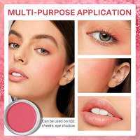 Vente en gros de marque privée maquillage fard à joues crème fard à joues haute Pigment imperméable longue durée soyeux texture lisse maquillage fard à joues