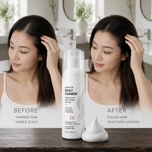 โฟมบำรุงเส้น<span class=keywords><strong>ผม</strong></span><span class=keywords><strong>ส</strong></span>ูตรเข้มข้น LANCE Private Label ผสมน้ำมันอาร์แกน โจโจบา วิตามินอี ช่วยให้ผมเรียบลื่น แก้ปัญหา<span class=keywords><strong>ผม</strong></span>พันกัน เพิ่มความเงางาม <span class=keywords><strong>มู</strong></span><span class=keywords><strong>ส</strong></span><span class=keywords><strong>ผม</strong></span>เนื้อบางเบา - Product Image 2