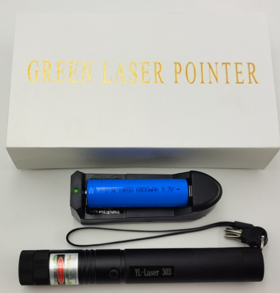 [Gift Box]  Wupro Lazer Pointer Pointer Pen Powerful 303 Cat Green Blue Lazer Laser Pointer