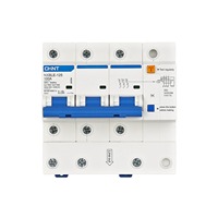 Disjoncteur différentiel Chint NXBLE-125 RCBO 10kA 230V 400V 63A 80A 100A 125A IEC EN60947-2 Protection contre les surcharges