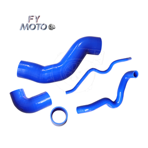 Kit de tubo de manguera de admisión de manguera Turbo Boost de silicona azul compatible con VW GOLF MK4 1,8 T 20V GTI K03 - Product Image 1