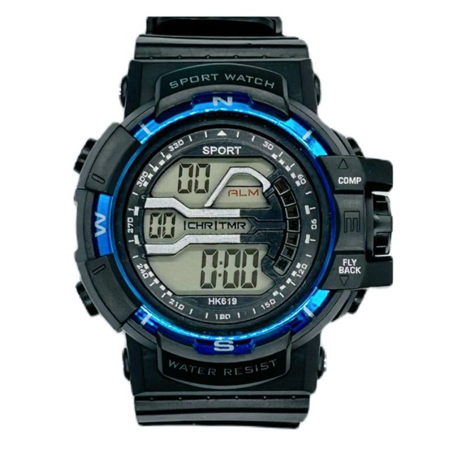 Low Price Sports Watches Men Wrist Waterproof Digital Watch Round