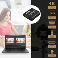 Tarjeta de Captura de Video HDTV 1080p para Transmisión en Vivo y Grabación, Funciona con OBS, PS5, Switch, Xbox, PC, Mac, Plug&Play, VLC, OBS, Amcap