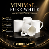 Mugs à sublimation blancs de 11 oz de haute qualité pour usine – Le standard d'or pour les fournisseurs mondiaux de cadeaux