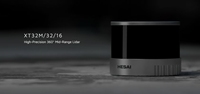 Capteur LiDAR mécanique Hesai Pandar XT16 16 lignes 360 degrés, portée 120 m, pour cartographie UAV, robot AGV, automatisation industrielle autonome