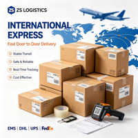 ZS LOGISTICS, Agente de Carga Confiable en China, Agente Expreso Autorizado de DHL, UPS y FedEx, Socio de 1688, Transporte Aéreo y Marítimo de Bajo Costo Puerta a Puerta