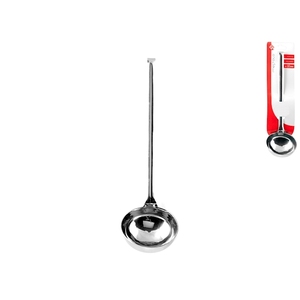 Mestolo in acciaio inox da 10 cm per servire la zuppa, utensile da cucina - Product Image 1