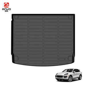Juego Completo de Alfombrillas de Lujo Personalizadas para el Respaldo del Asiento y el Suelo del Coche, Alfombrilla para Maletero y Protector de Carga para Porsche Cayenne 958 2011-2018 - Product Image 4