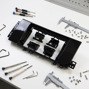 อุปกรณ์เสริมรถยนต์ วิทยุติดรถยนต์ ระบบแอนดรอยด์ เครื่องเล่นดีวีดีในรถยนต์ สำหรับ HYUNDAI IX25 CRETA 2024 กรอบวิทยุขนาด 9 นิ้ว จากโรงงาน - Product Image 3