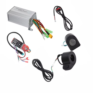 Kit de scooter électrique 36V 350W DC, moteur sans balais, contrôleur universel en alliage d'aluminium, affichage du tableau de bord LED, accélérateur - Product Image 2