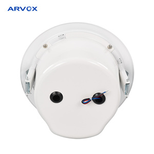 Chất Lượng Cao Hifi Núi Trong Trần Loa PA Hệ Thống Chống Cháy Trong Nhà Cơ Thể Kim Loại Thép Bìa 5W 10W 8 Inch Loa Trần - Product Image 3