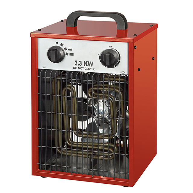 Mini Removal Portable Desk Heater Iron Enclosure Cabinet Rechargeable Fan Heater for Industry