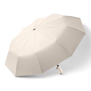 Parapluie de voyage pliable classique neuf à prix surprise, grande taille, poignée EVA, ouverture entièrement automatique, diamètre 130 cm, pour la pluie - Product Image 4