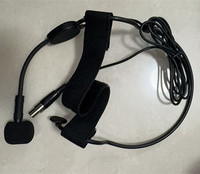 Microphone cardioïde à portée de tête WH30TQG à 3 et 4 broches, mini prise XLR femelle, casque filaire avec micro
