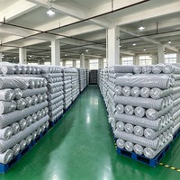 Tissu tissé personnalisé 100 % polyester microfibre double face teint imprimé fluorescent à mémoire de forme antistatique résistant aux bouloches uni