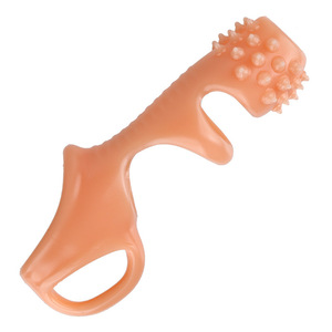 Yunman Manchon de retardement pour pénis avec motif dents de loup pour l'amélioration sexuelle masculine, lot de 4 - Product Image 4