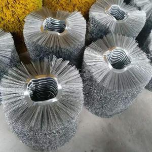 Brosse de <span class=keywords><strong>disque</strong></span> de balayeuse de route de fil d'acier résistant pour l'enlèvement de neige et de débris - Product Image 6