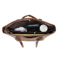 Sac fourre-tout de luxe en PU grande capacité, sac à main vintage pour femme, nouvelle collection, nouveau design