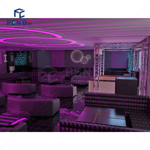 ديكورات داخلية عالمية عصرية حسب الطلب مع أثاث نادي أنيق وديكور منطقة VIP أنيق - Product Image 2