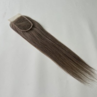 Envío Rápido, Cierre de Encaje Transparente, Cabello Sedoso de Alta Calidad, el Más Vendido en Salones de Belleza, Freestyle, Tramas a Juego, Reemplazo para la Pérdida de Cabello