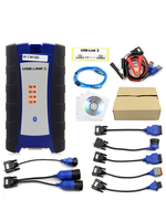 Détecteur de diagnostic de camion OBD2 pour NEXIQ, outils de diagnostic de camion diesel Bluetooth, lien USB