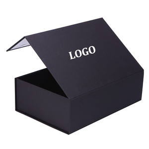 Custom Cardboard Rigid Ramadan <strong>Eid</strong> Mubarak Gift Box Black Luxury Magnetic Foldable Gift Boxes for <strong>Present</strong> - Product Image 1