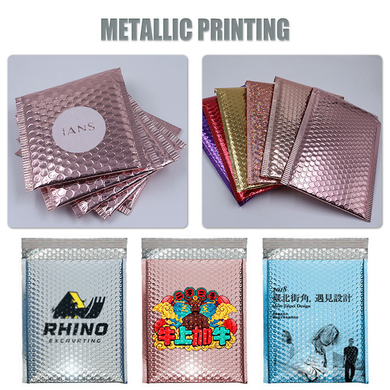 Metallic printed