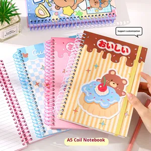 <span class=keywords><strong>Libreta</strong></span> de Direcciones A5 con Espiral, Papel Impreso a Color, Diseño de Dibujos Animados, para Estudiantes y Niños, Ideal para Regalo - Product Image 3