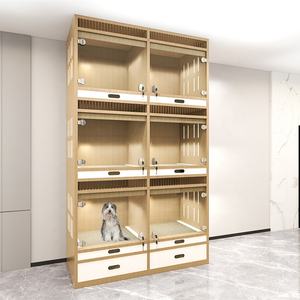 <span class=keywords><strong>Cage</strong></span> à chat d'intérieur 2023 avec tiroirs de rangement, <span class=keywords><strong>cage</strong></span> à chat bancaire - Product Image 4