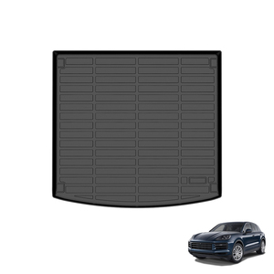 <span class=keywords><strong>Tappetini</strong></span> per bagagliaio auto di lusso personalizzati 3D Tpe per tutte le stagioni tappeti per <span class=keywords><strong>Porsche</strong></span> <span class=keywords><strong>Cayenne</strong></span> 2020-2025 9YA No Slip antigraffio <span class=keywords><strong>tappetini</strong></span> per bagagliaio - Product Image 1