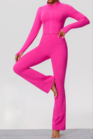 Set Pakaian Olahraga Seamless Activewear Grosir OEM ODM Pabrik, Pakaian Yoga Fitness 2PCS, Set Gym Wanita, Set Pakaian Yoga Wanita