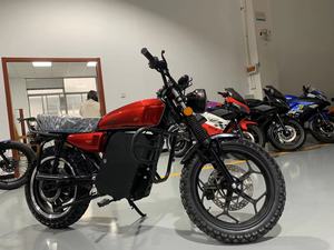 Haute qualité <span class=keywords><strong>E</strong></span> Scooter cyclomoteur Ebike 2000W 72V puissant vélo moto cyclomoteur électrique haute vitesse - Product Image 5