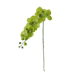 Flor Artificial de seda orquídea Phalaenopsis, venta al por mayor para decoración de estudio fotográfico de fiesta en casa - Product Image 1