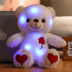 Orsacchiotto LED Luminoso da Collezione, <span class=keywords><strong>Cuscino</strong></span> Decorativo che Cambia Colore, Regalo di San Valentino - Product Image 4