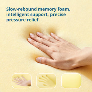 Oreiller de soutien pour les jambes et les genoux en mousse à mémoire de forme - Anti-<span class=keywords><strong>ronflement</strong></span>, design ergonomique personnalisable, respectueux de la peau, utilisation en avion, <span class=keywords><strong>coussin</strong></span> de sommeil OEM - Product Image 6