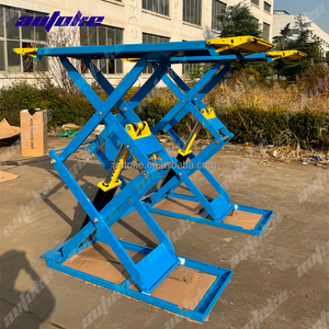 AUTOKE 3500 KG Pengangkat Mobil Model Gunting Ultra-Tipis, Produk Laris Pabrik, Bersertifikasi CE, Peralatan di Atas Tanah untuk Perbaikan Mobil - Product Image 5