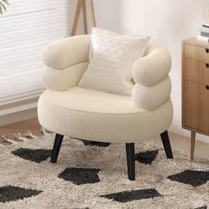 Cadeira Sofá de Maquiagem de Lazer para Uma Pessoa para Sala de Estar de Luxo de Alta Qualidade por Atacado Cadeira de Penteadeira para Quarto e Closet - Product Image 5