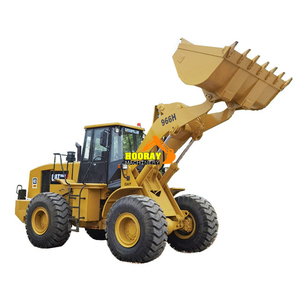 Chargeuse sur pneus d'occasion importée des États-Unis CAT 966H 950GC 966G 980G 988G 988H, chargeuse hydraulique 5T 4x4, tracteur agricole, engin de construction - Product Image 1