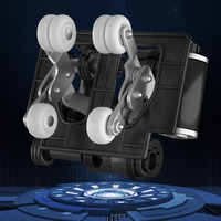 Fauteuil de massage intelligent à gravité zéro avec 8 rouleaux, massage des mollets et du corps entier, vibration, luxe
