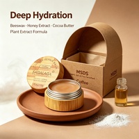 Baume pour cuticules SAGALAGA 15g avec beurre de karité, huile de jojoba, vitamine E, cire d'abeille, hydratation intense, cire pour cuticules pour le soin des ongles