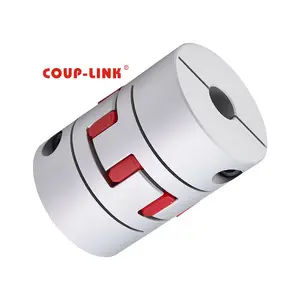 COUP-LINK Customized Aluminum Shaft Rigid Coupling Motor Connector CNC Spider Jaw Coupling And Flexible Joint Coupling