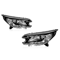 Conjunto de Faro Delantero para Honda CRV 2012 2013 2014, Versión Básica