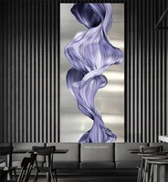 Populaire haute qualité imprimé sur aluminium image abstraite HD imprimé décoratif pour la décoration du salon et du bureau