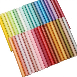 ChengXH Tiras de Cera para <span class=keywords><strong>Sello</strong></span> de Lacre (Crayón de Cera Redondo) para Pistola de Cera, <span class=keywords><strong>Sello</strong></span> de Lacre para Sobres, Venta al por Mayor para Fabricantes - Product Image 1