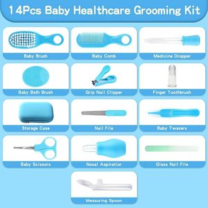 Kit de Soins des Ongles pour Bébé et Nourrisson avec Coupe-Ongles en Silicone, Ciseaux, Pince à Épiler, Lime, Brosse et Peigne – Fournitures Essentielles - Product Image 3