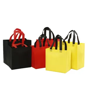 Kaisen Custom Promotionele Supermarkt Opvouwbare Boodschappentas Gelamineerd Heavy Duty Shopping Pp Niet-Geweven Tas